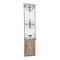 71" Brown Rustic Ornamental Wood & Metal Wall Décor